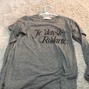 Rodarte love hate combo sleeve